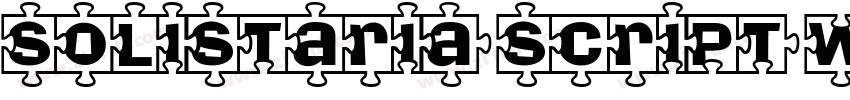 Solistaria Script W字体转换